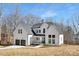 Two story home with white siding, gray roof and attached two car garage at 3830 Mill Run, Terrell, NC 28682