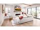 Bright living room features a fireplace, built-ins, and sliding doors to a patio at 4165 Eastover Glen Rd # 0337, Charlotte, NC 28269