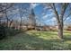 Large backyard with shed and mature trees at 437 Brevard St, Statesville, NC 28677
