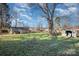 Large backyard with two sheds and open space at 437 Brevard St, Statesville, NC 28677