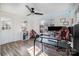 Spacious home office with large windows, a desk, and comfortable chair at 437 Brevard St, Statesville, NC 28677