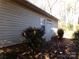 Detached garage with single door and window at 5514 Grafton Pl, Charlotte, NC 28212
