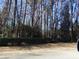 View of a large wooded lot from the street at 5514 Grafton Pl, Charlotte, NC 28212