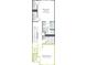 Floorplan featuring the primary suite, primary bathroom, and additional bedroom at 5608 Kingspan Dr, Charlotte, NC 28217