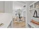 Bright dining area with four chairs and view into the home's entryway at 800 Landau Rd, Waxhaw, NC 28173