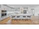 Modern kitchen with large island and stainless steel appliances at 800 Landau Rd, Waxhaw, NC 28173