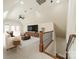 Spacious bonus room with comfortable seating, large television, and open floor plan for versatile use at 9809 Saddle Ave, Waxhaw, NC 28173