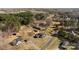 Aerial showing home, outbuildings, and surrounding area at 1278 Burrell Rd, Clover, SC 29710