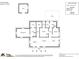 Floor plan showcasing a 3 bed 2 bath home at 1278 Burrell Rd, Clover, SC 29710