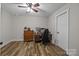 Home office with a desk, chair, and wooden dresser at 1278 Burrell Rd, Clover, SC 29710