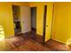 Small bedroom adjacent to the bathroom at 1608 Carfax Dr, Charlotte, NC 28216