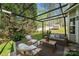 Cozy patio area with comfortable seating, perfect for relaxation and outdoor enjoyment at 3834 Sipes Ln, Charlotte, NC 28269