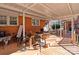 Spacious wooden back deck with covered area, perfect for relaxing at 44339 Us 52 N Hwy, Richfield, NC 28137