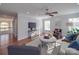 Relaxing living room with hardwood floors and plenty of natural light at 6922 Concord Hwy, Monroe, NC 28110