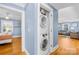 Convenient laundry closet with stackable washer/dryer at 716 Ideal Way, Charlotte, NC 28203