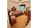 Cozy bedroom featuring a double bed and wooden furniture at 931 Skyline Dr, Chester, SC 29706