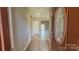 Light hardwood floors and open view to living room at 1033 12Th Avenue Nw Dr, Hickory, NC 28601
