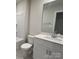 Clean bathroom with white vanity, single sink and a shower/tub combo at 3560 Backwater St, Concord, NC 28027