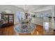 Charming dining room with hardwood floors and chandelier at 3935 Yosemite Way, Fort Mill, SC 29707