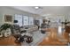 Open living room with hardwood floors and ample natural light at 3935 Yosemite Way, Fort Mill, SC 29707