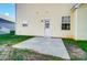 House exterior featuring a patio and yard at 4005 Linville Falls Ln, Monroe, NC 28110