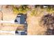 Aerial view of two houses and surrounding lots at 4109 Pebblebrook Sw Cir, Concord, NC 28027