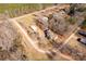 Aerial view of house and large lot at 4641 Hickory Grove Rd, Sharon, SC 29742