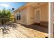 View of the back deck with exterior access to home at 4641 Hickory Grove Rd, Sharon, SC 29742