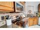 Stainless steel appliances and granite countertops highlight this kitchen at 5517 Cyrus Lee Ln, Monroe, NC 28110