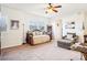 Bright bedroom with a daybed and plenty of natural light at 8814 Beaver Creek Dr, Charlotte, NC 28269