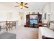 Bonus room features a sitting area and a daybed at 8814 Beaver Creek Dr, Charlotte, NC 28269