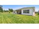 Spacious backyard with covered patio and lush lawn at 917 Black Beard Dr, Denver, NC 28037