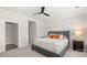 Spacious bedroom with plush carpet and ample closet space at 917 Black Beard Dr, Denver, NC 28037