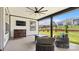 Spacious covered patio, perfect for outdoor entertaining at 917 Black Beard Dr, Denver, NC 28037