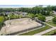 Well-maintained tennis courts in a community setting at 917 Black Beard Dr, Denver, NC 28037