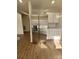 Stainless steel refrigerator in a newly remodeled kitchen at 1116 East Dr, Gastonia, NC 28052