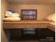 Cozy bunk beds with padded mattresses, perfect for or guests at 119 River Ridge Trl # E175/176, Mount Gilead, NC 27306