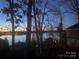 Evening lake view from lakeside property at 119 River Ridge Trl # E175/176, Mount Gilead, NC 27306