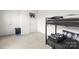 A simple bedroom featuring a bunk bed, door to a closet, and soft carpet at 144 Mooring Dr, Statesville, NC 28677
