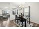 Bright dining area with table and chairs, open to living space at 144 Mooring Dr, Statesville, NC 28677