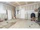 Unfinished garage space that can be converted into a workshop, storage or whatever you desire at 144 Mooring Dr, Statesville, NC 28677