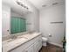 Clean bathroom with double vanity and granite countertop at 2609 Lamp Post Ln, Kannapolis, NC 28081