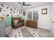 Charming Bedroom with whimsical wall decor and ample closet space at 2609 Lamp Post Ln, Kannapolis, NC 28081