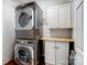 Laundry room with stacked washer and dryer at 2609 Lamp Post Ln, Kannapolis, NC 28081