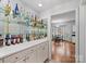 Home features a built-in wet bar with glass shelving at 2609 Lamp Post Ln, Kannapolis, NC 28081