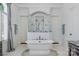 Luxurious bathroom with soaking tub, walk-in shower, and granite vanity at 3255 Lake Pointe Dr, Belmont, NC 28012