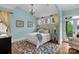 Bedroom with lake access and a tranquil atmosphere at 3255 Lake Pointe Dr, Belmont, NC 28012