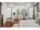 Bright bedroom with bay window, fireplace and hardwood floors at 3255 Lake Pointe Dr, Belmont, NC 28012