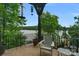 Relaxing lakefront balcony features tranquil water views at 3255 Lake Pointe Dr, Belmont, NC 28012