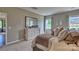 Main bedroom with dresser and view of backyard at 3686 Charles Nw St, Conover, NC 28613
